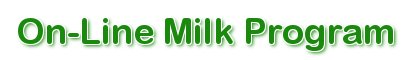 On-Line Milk Program